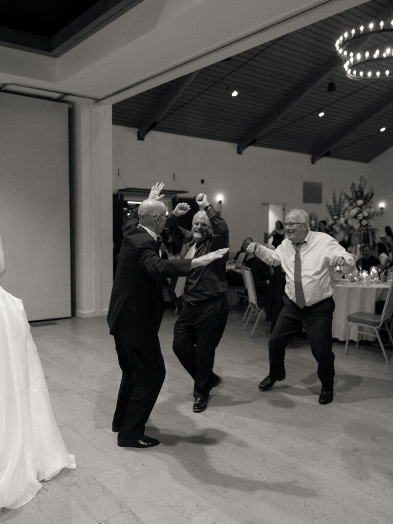 Guests dancing during open dancing.